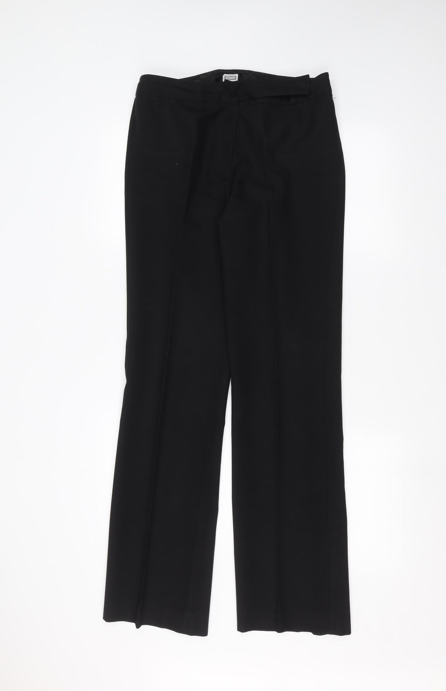 Etam Womens Black   Trousers  Size 12 L30 in