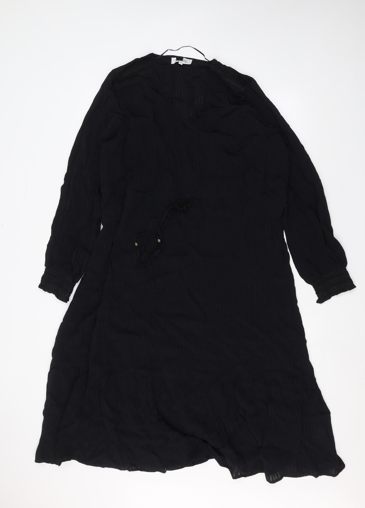Preworn Womens Black   A-Line  Size M