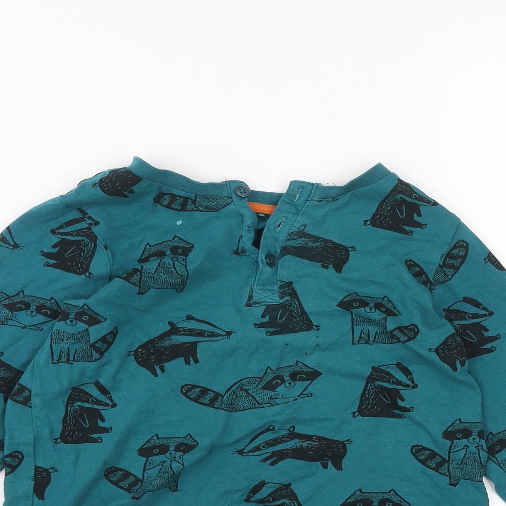 George Girls Blue   Pullover Jumper Size 5-6 Years