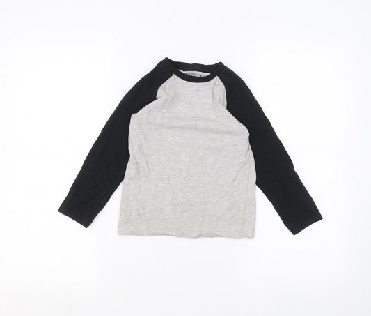 Urban Debt Boys Grey   Basic T-Shirt Size 6 Years