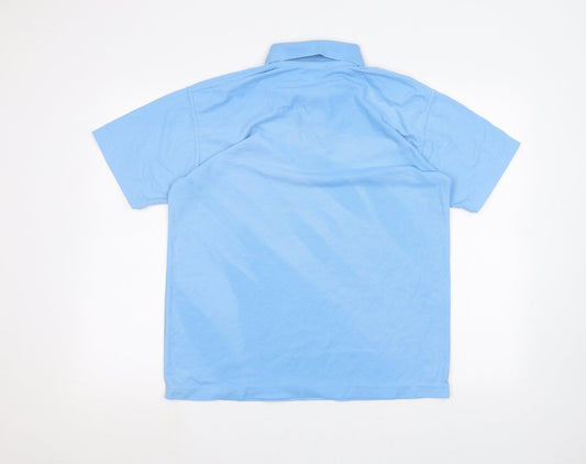 Uneek Mens Blue    Polo Size M