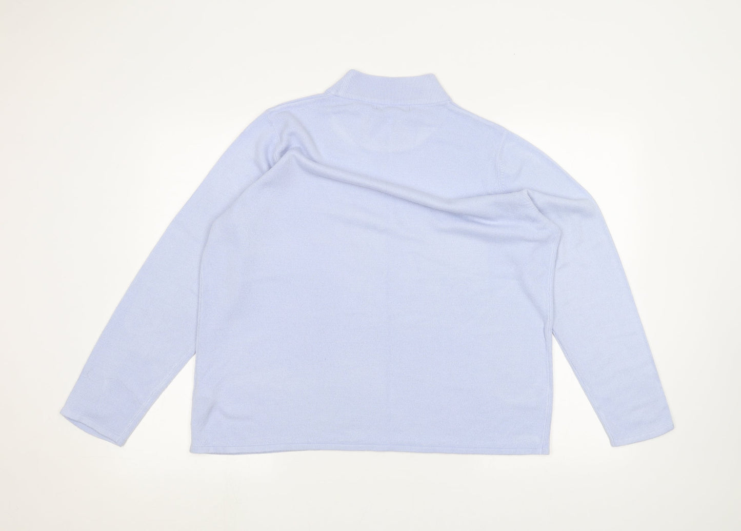 Bonmarché Womens Blue   Pullover Jumper Size L