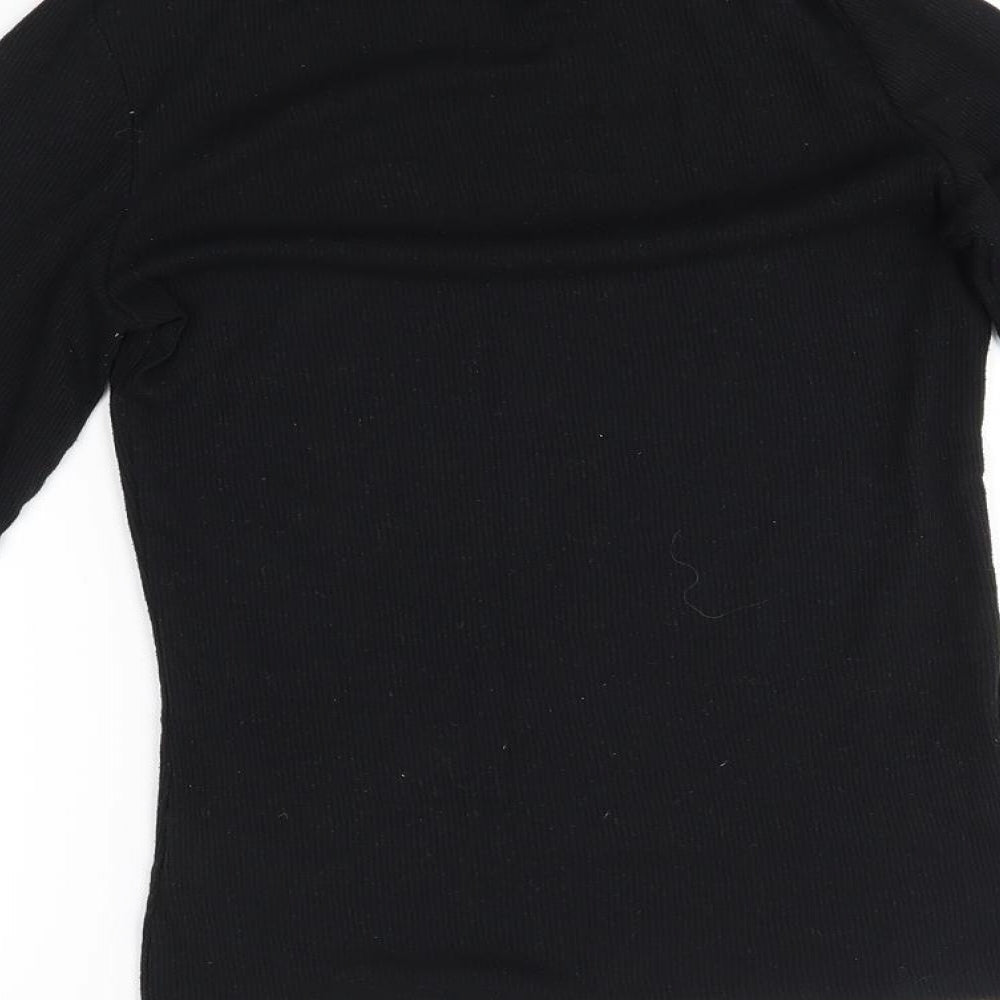 New Look Womens Black   Pullover Jumper Size 10