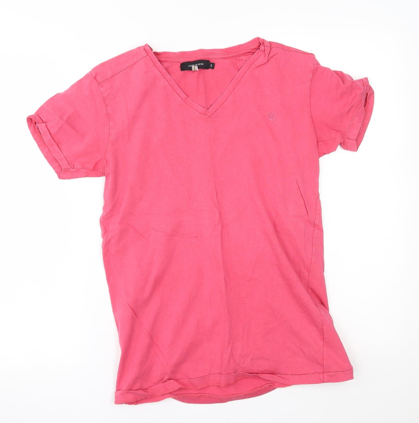 JUNK de LUXE Womens Pink   Basic T-Shirt Size S