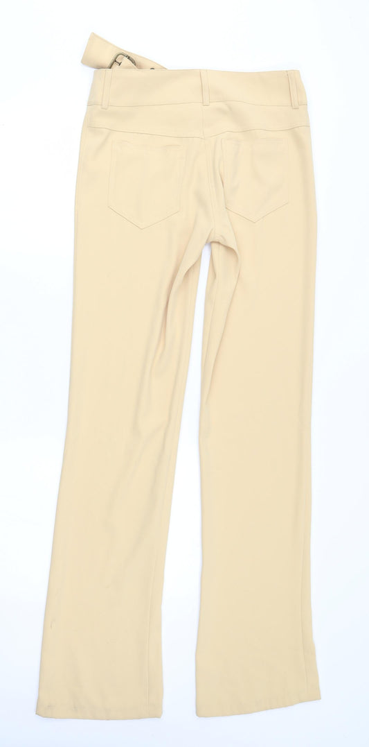 serge dana Womens Yellow   Trousers  Size 14 L33 in