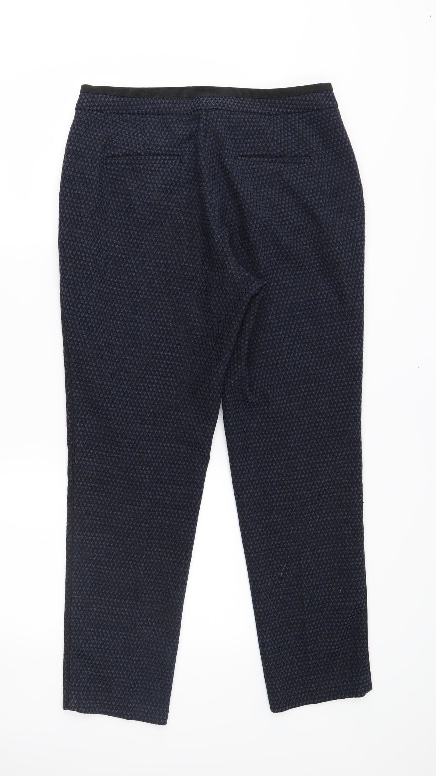 M&S Womens Blue   Trousers  Size 10 L27 in