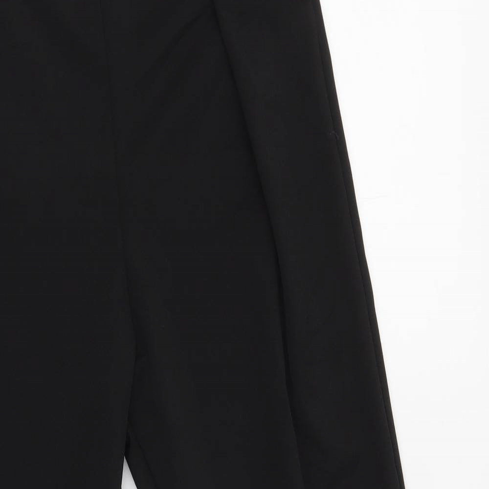 I SAW IT FIRST Womens Black   Dress Pants Trousers Size 12 L24.5 in - BELT MISSING