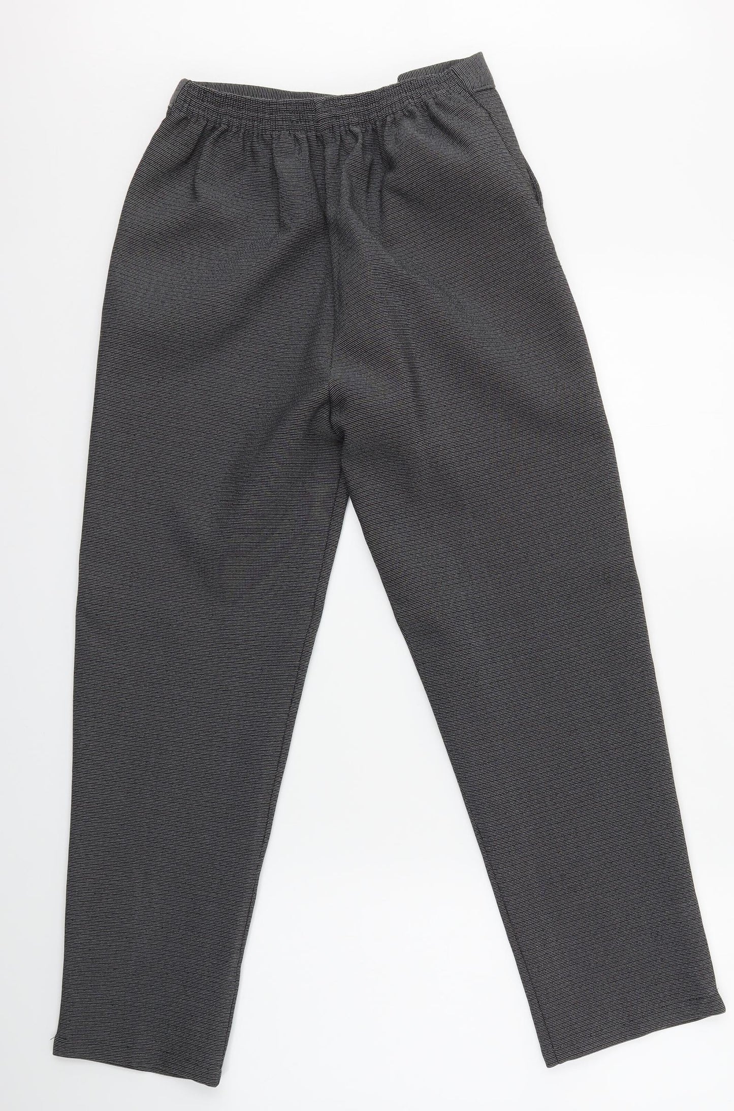 Preworn Womens Grey   Trousers  Size 14 L26 in