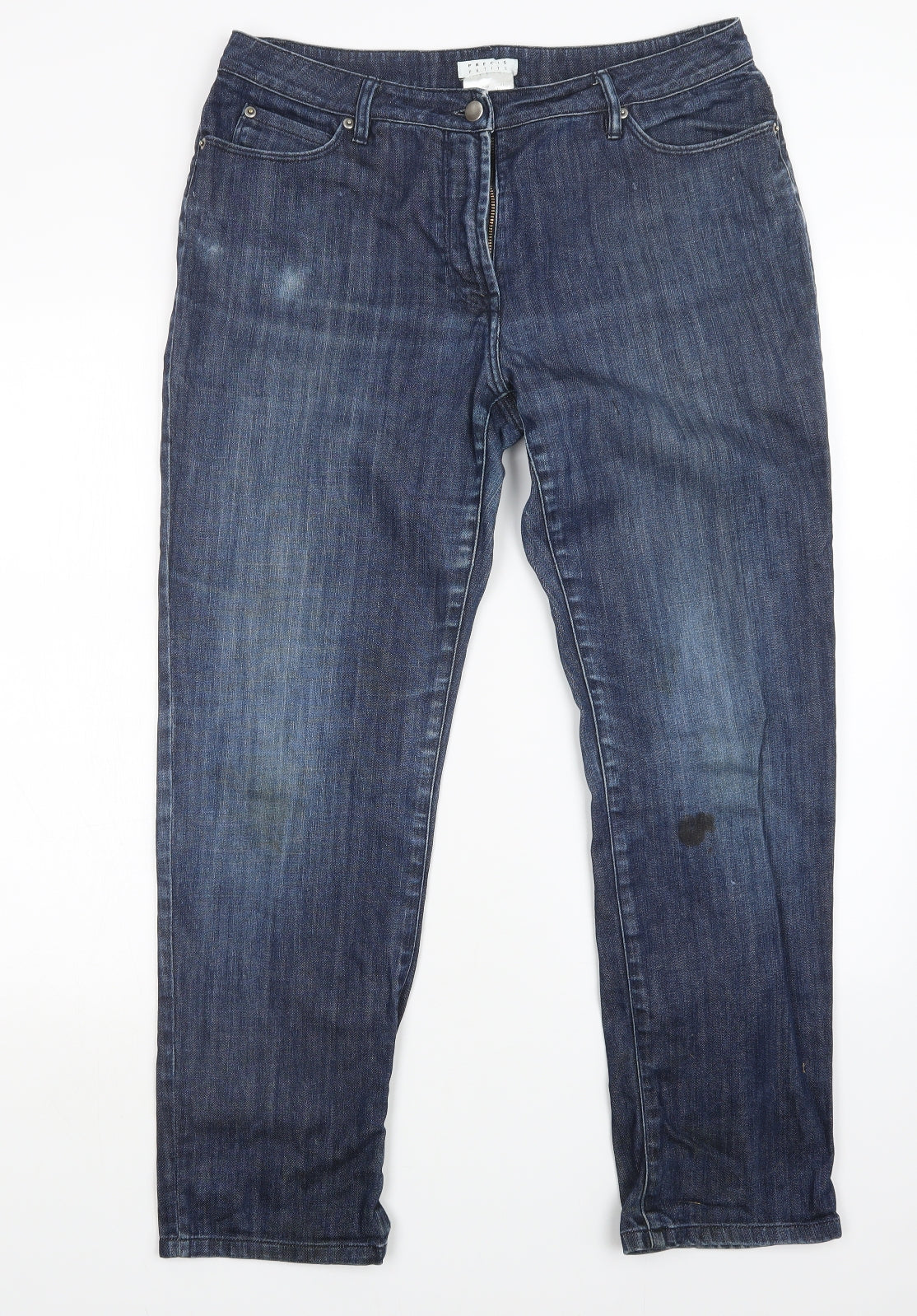 Precis Womens Blue   Bootcut Jeans Size 14 L28 in