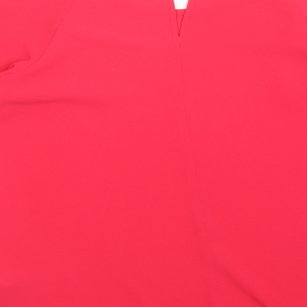 Peacocks Womens Pink   Basic Blouse Size 8