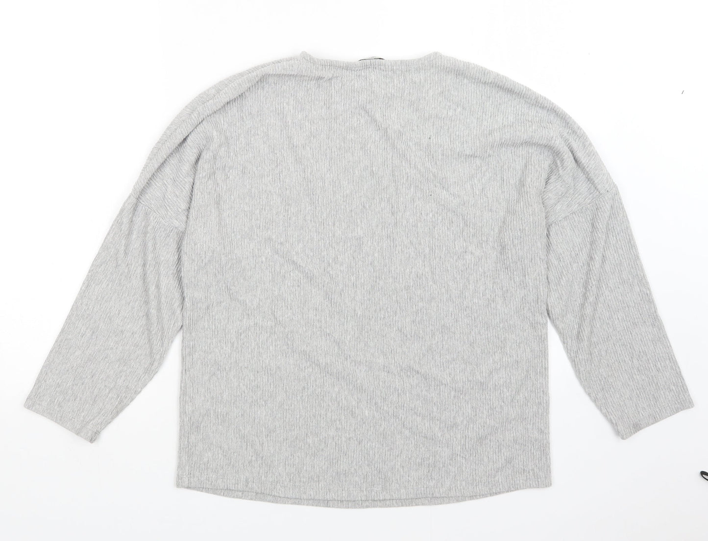 George Womens Grey   Pullover Sweatshirt Size 12