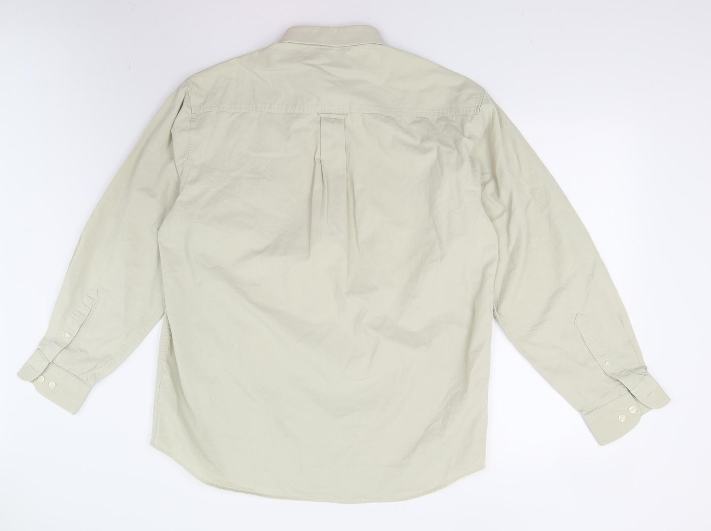 BHS Mens Beige    Button-Up Size L