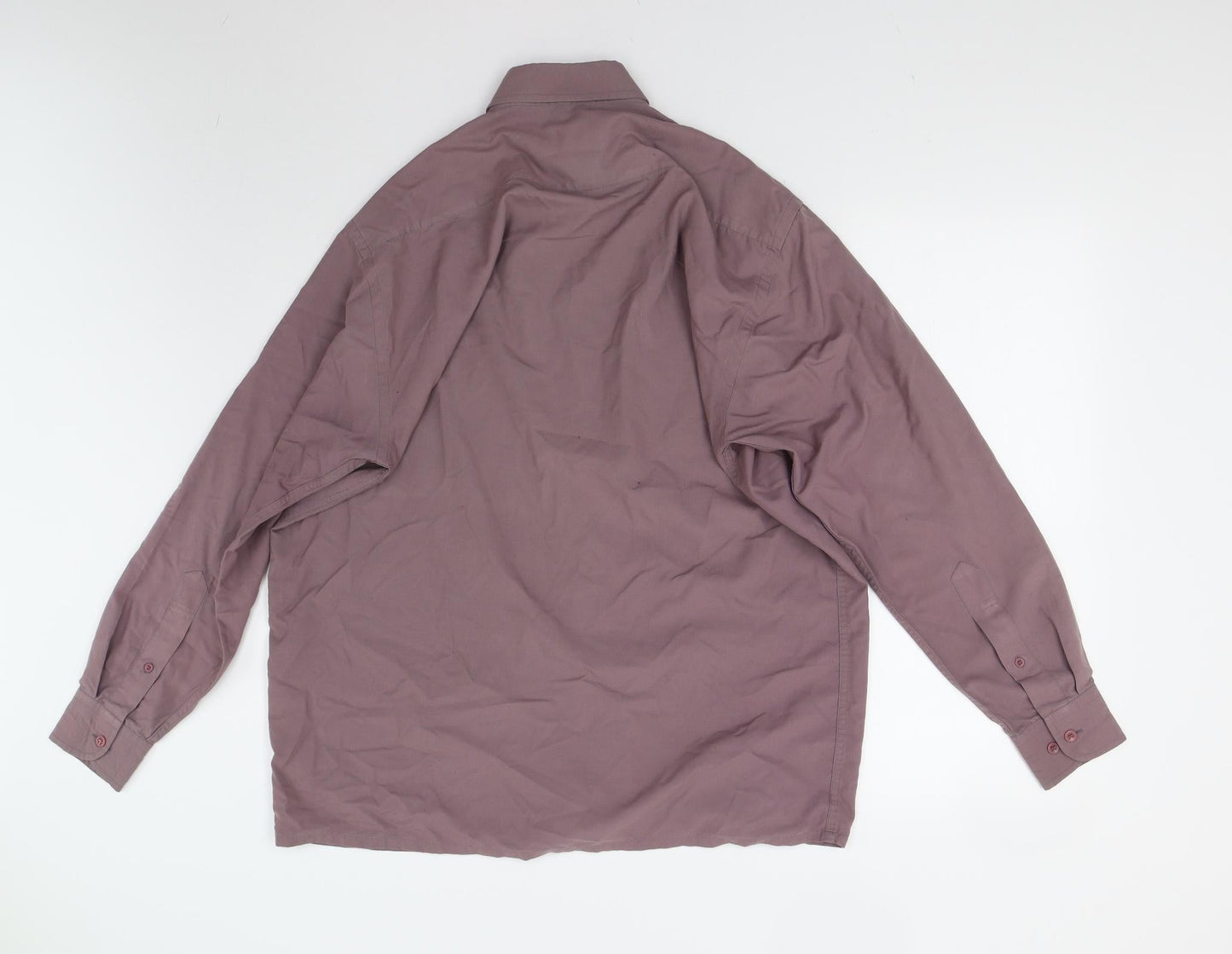 Martino Mens Purple    Button-Up Size 40