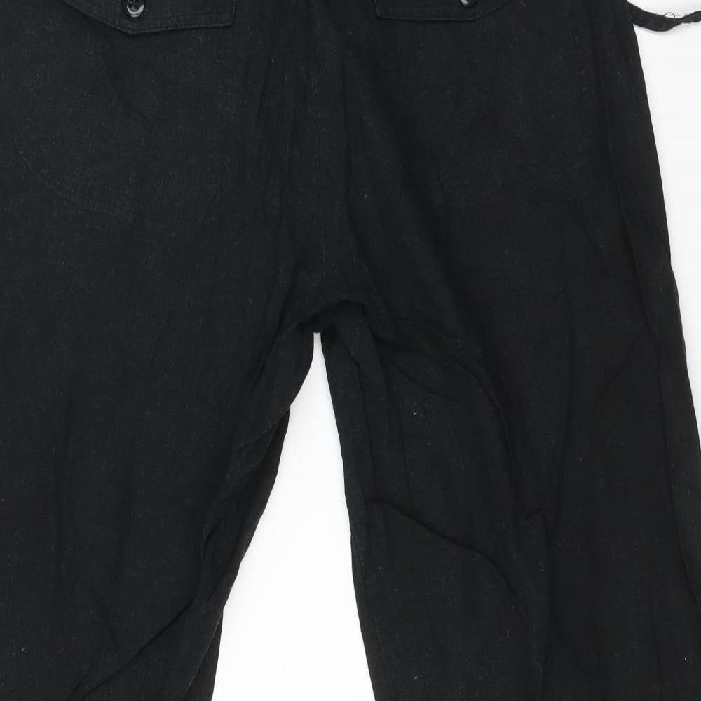 ethel Austin Womens Black   Trousers  Size 12 L21 in