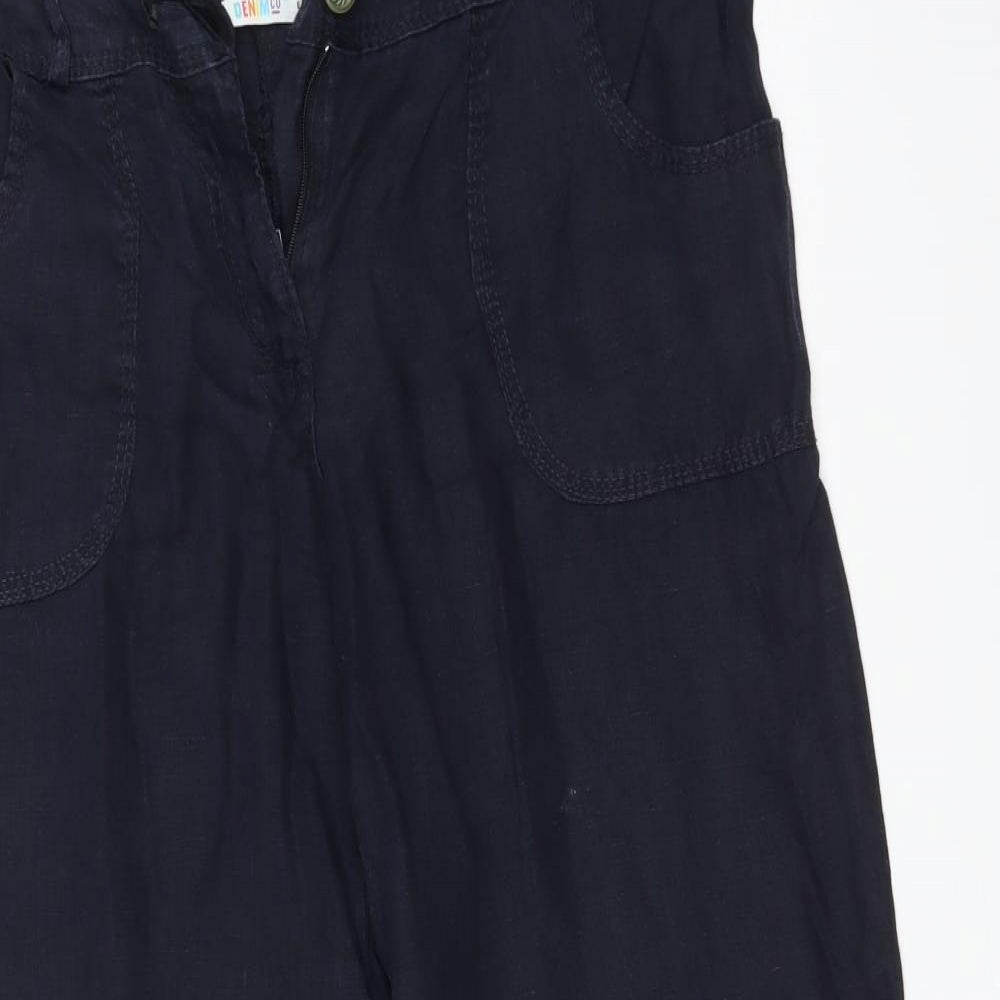 DenimCo Womens Blue   Trousers  Size 10 L27 in