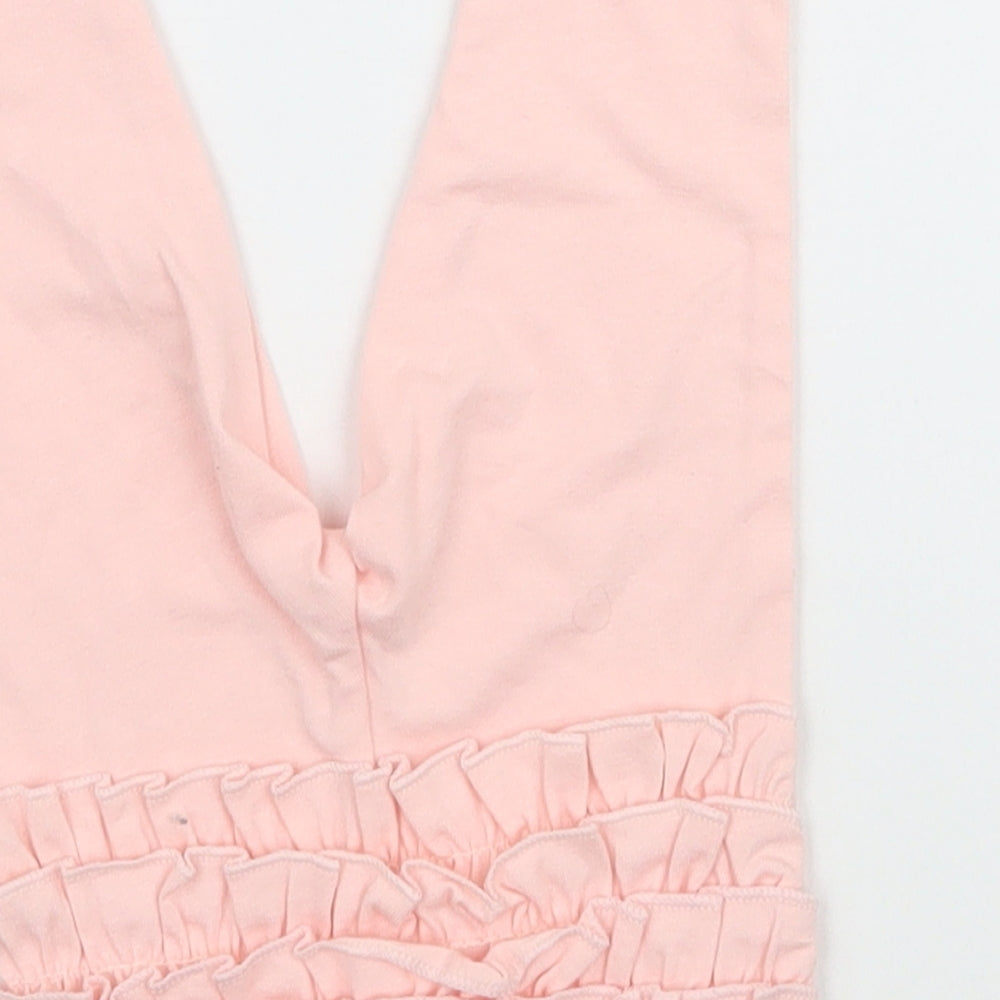 Primark Girls Pink   Jogger Leggings Size 3-6 Months