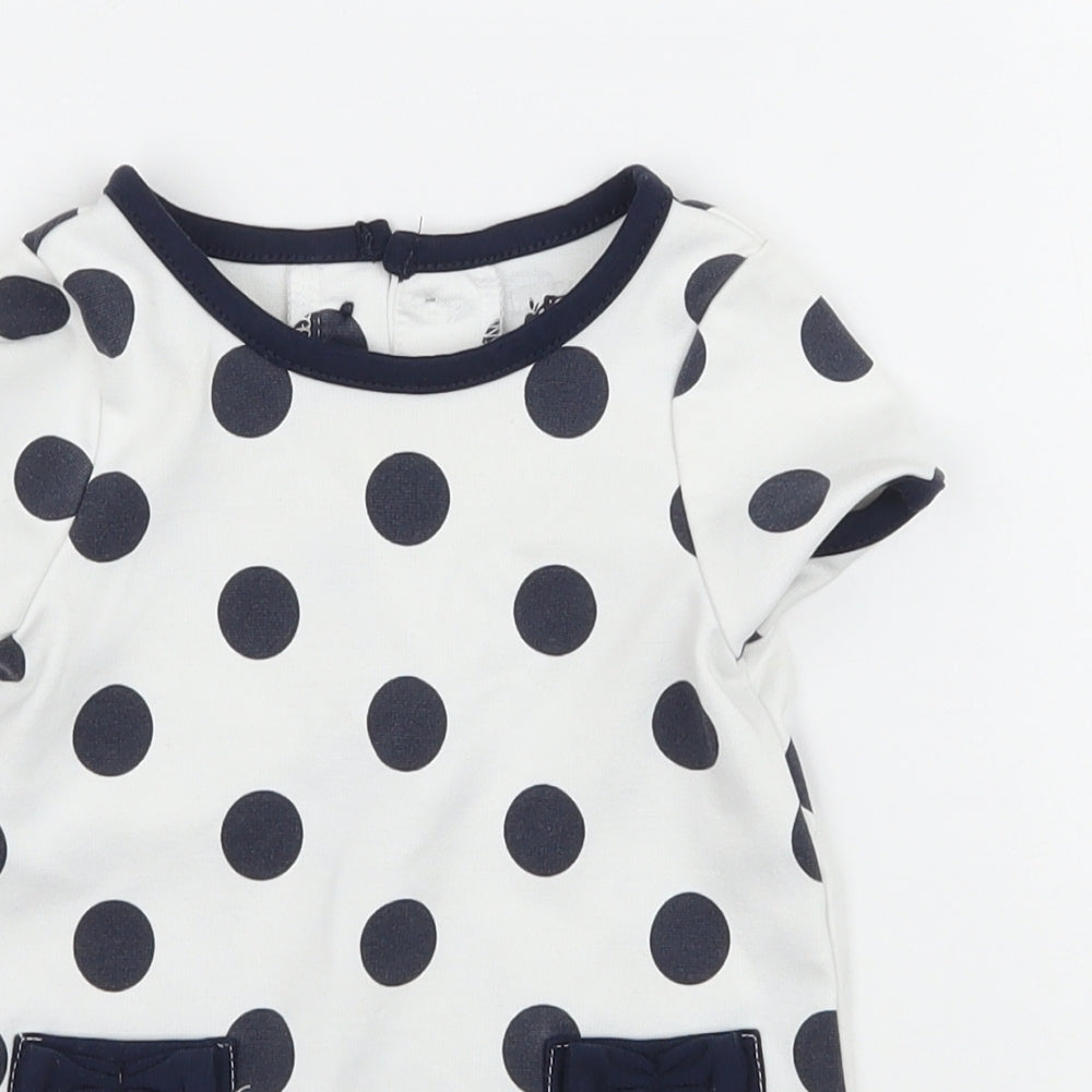 Primark Girls Multicoloured Polka Dot  Shift  Size 3-6 Months