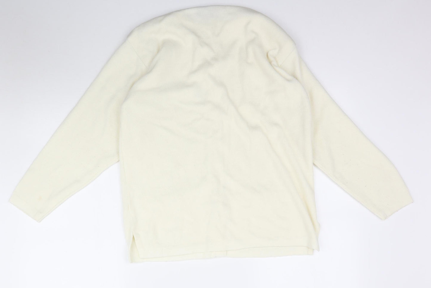 MISSLEY Womens Ivory  Knit Cardigan Jumper Size S