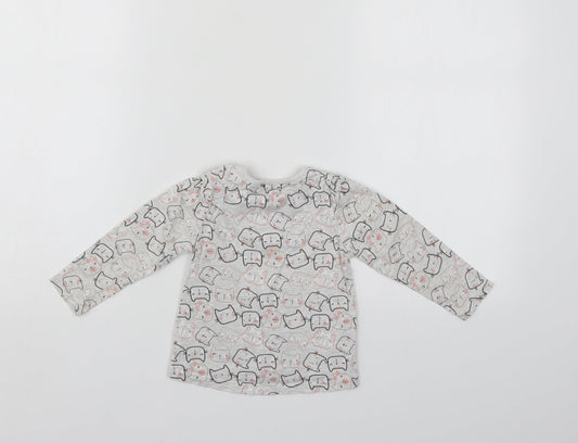 TU Girls Multicoloured   Pullover Jumper Size 9-12 Months