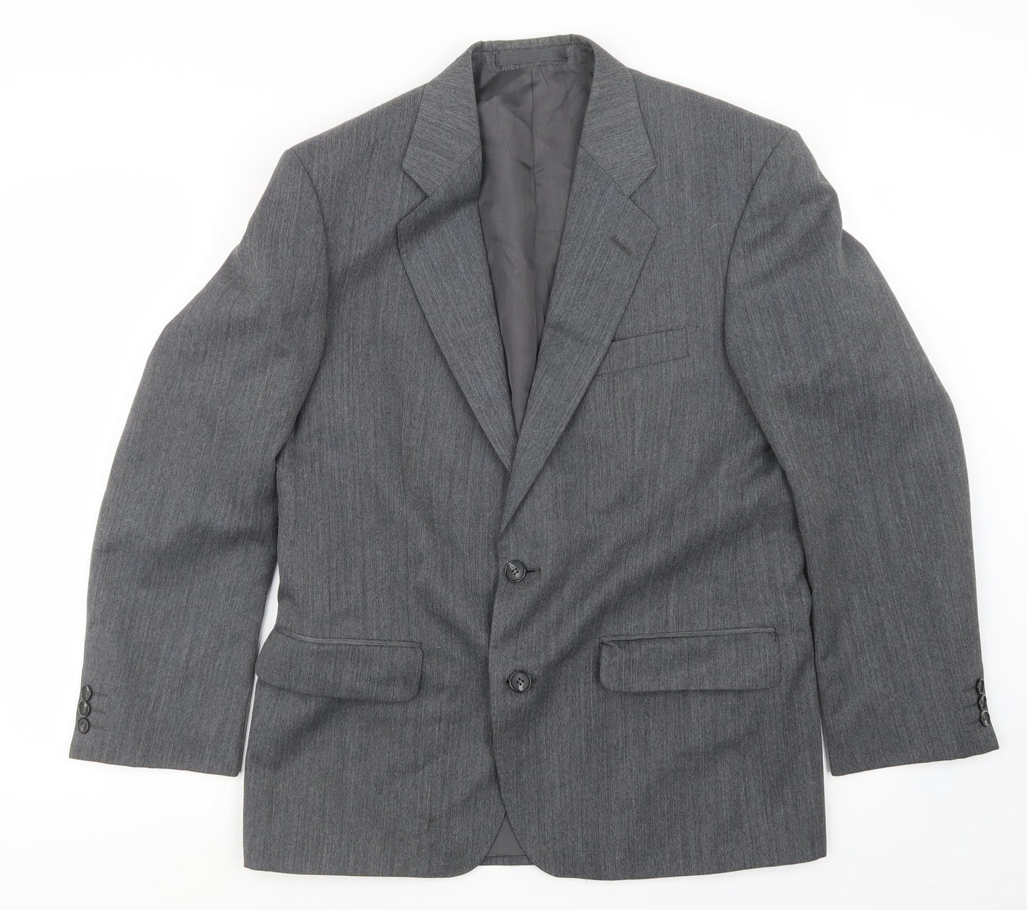 St Michael Mens Grey   Jacket Suit Jacket Size 38