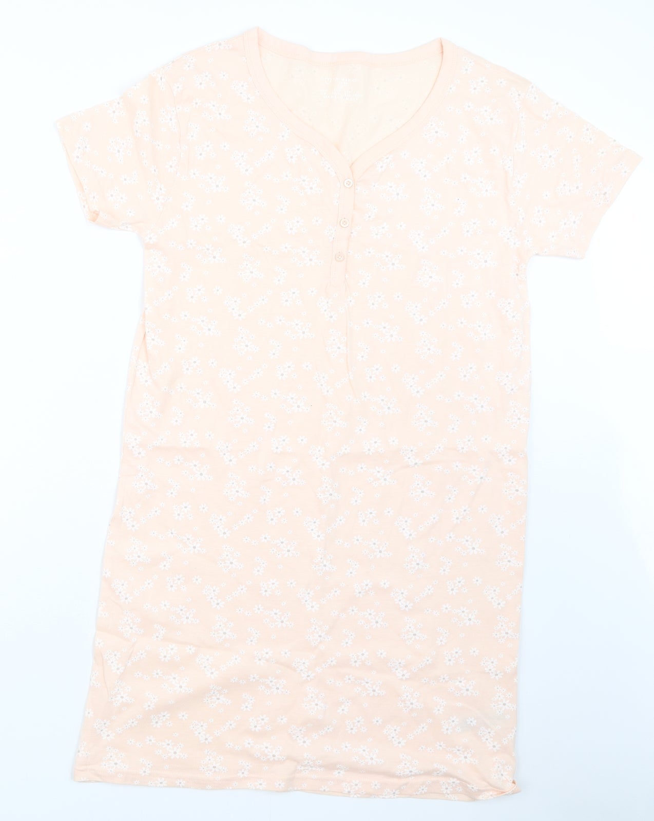 Primark Womens Pink Floral  Top Pyjama Top Size 6