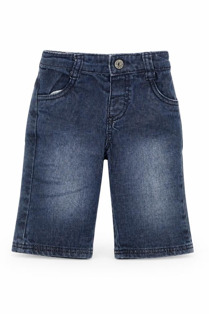 Mothercare Boys Blue  Denim Cargo Jeans Size 0-3 Months