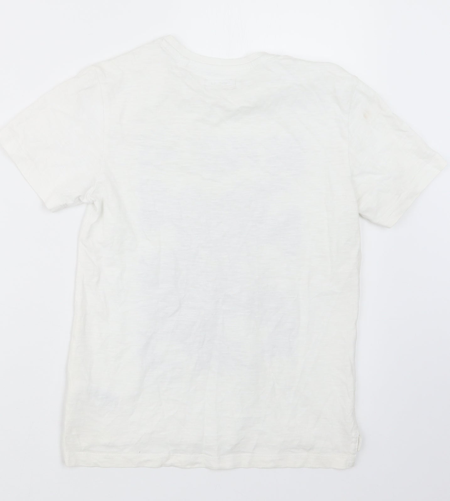 NEXT Boys White   Basic T-Shirt Size 8 Years