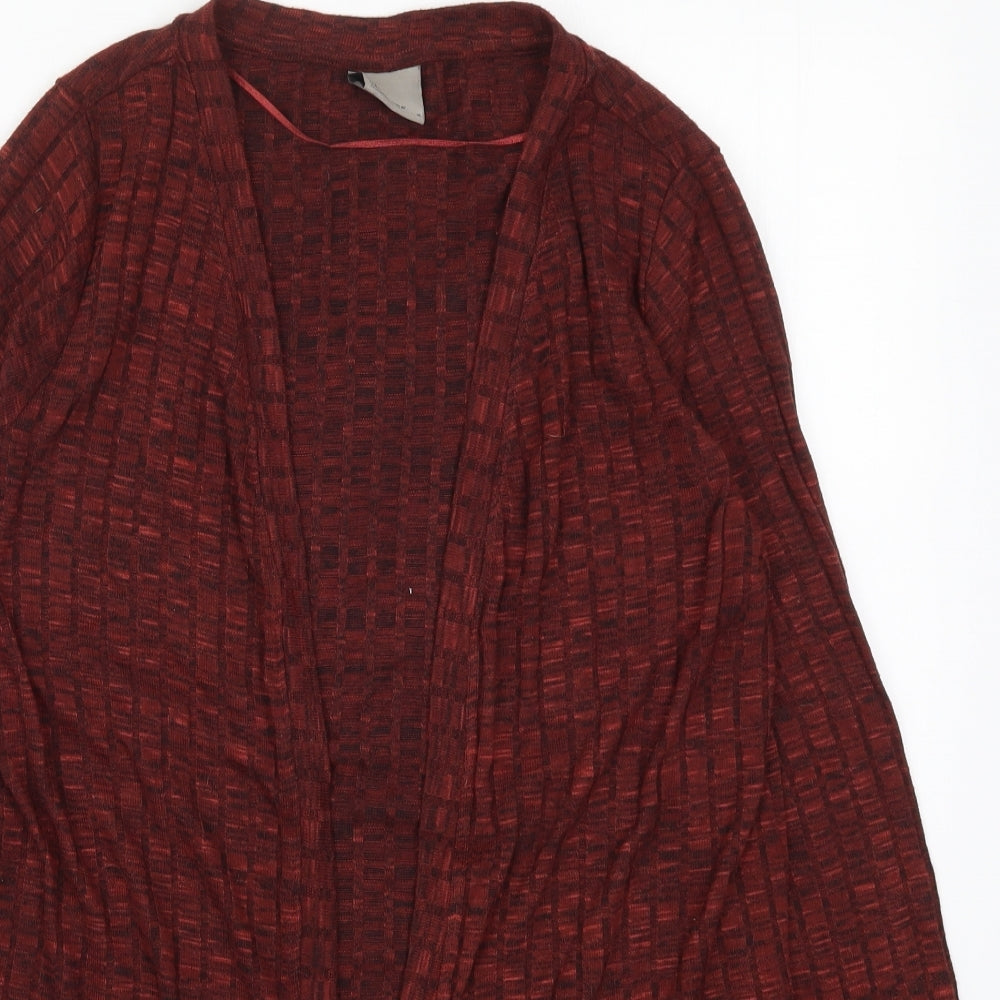 VERO MODA Womens Red  Knit Cardigan Jumper Size M