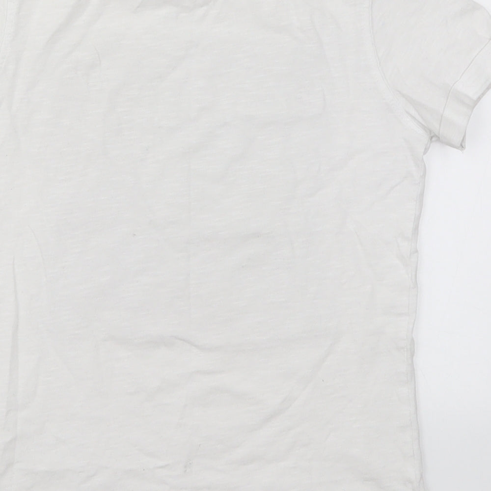 George Boys White   Basic T-Shirt Size 9-10 Years  - Best Bro