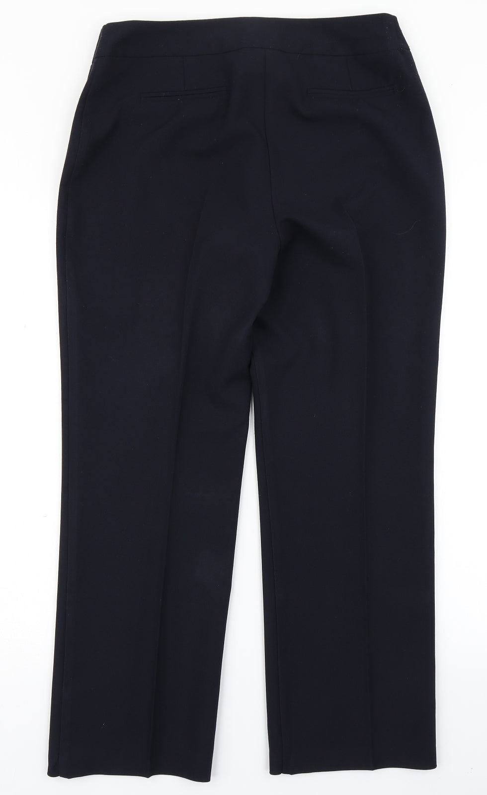 BHS Womens Blue   Dress Pants Trousers Size 10 L22 in