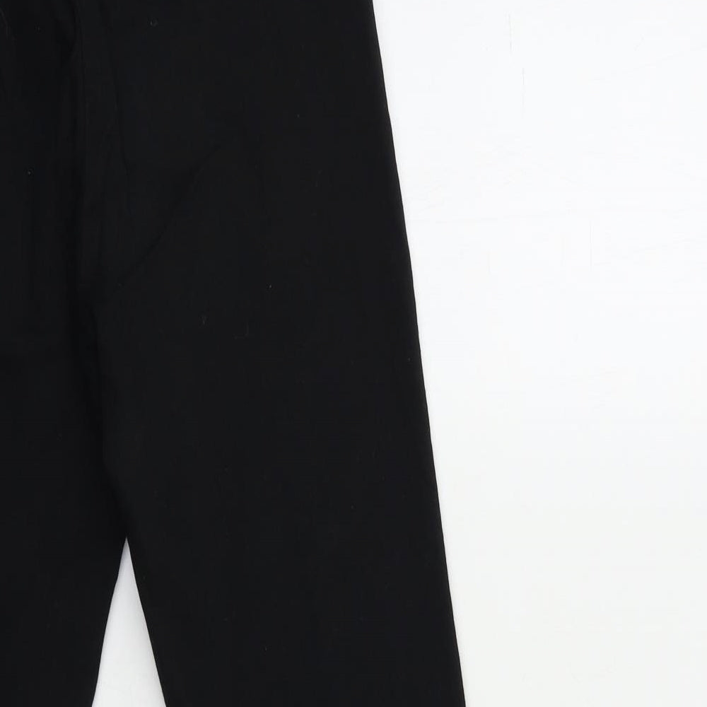 H&M Womens Black   Cropped Jeans Size 8 L26 in