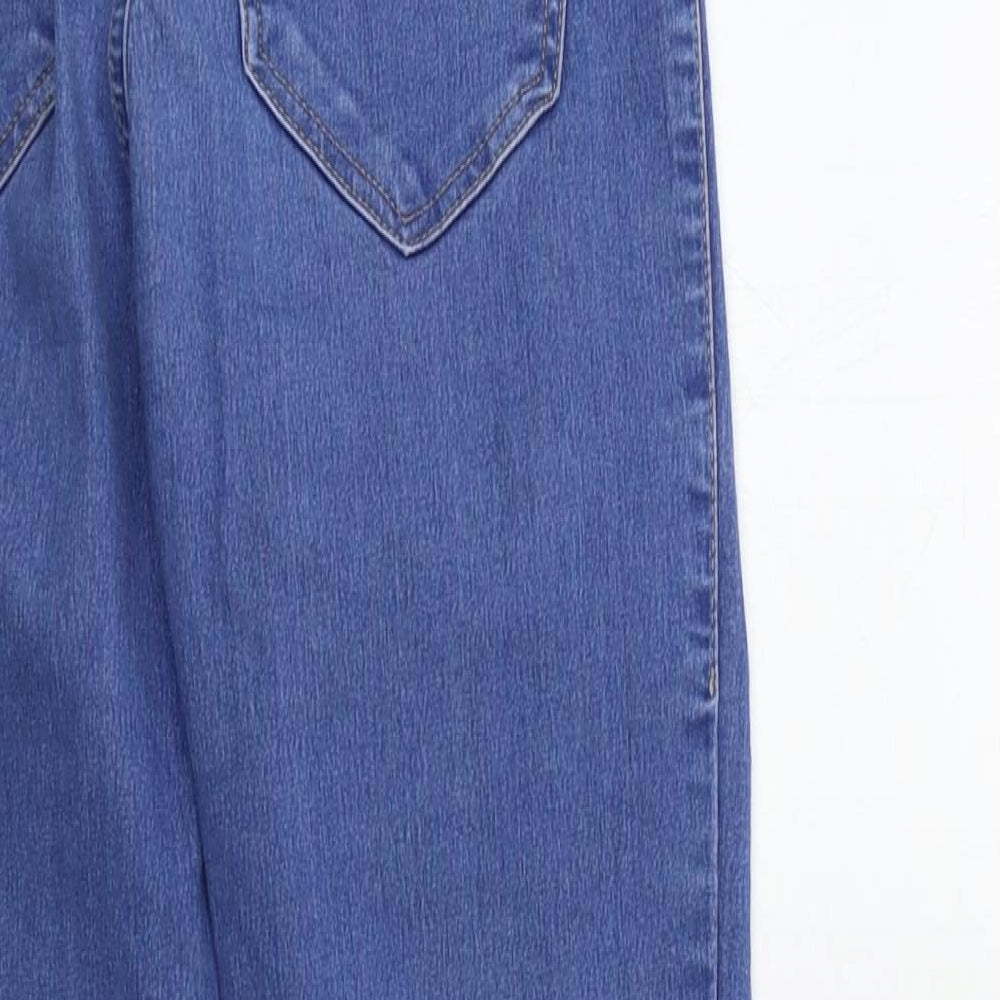 Topshop Womens Blue  Denim Skinny Jeans Size 26 in L28 in