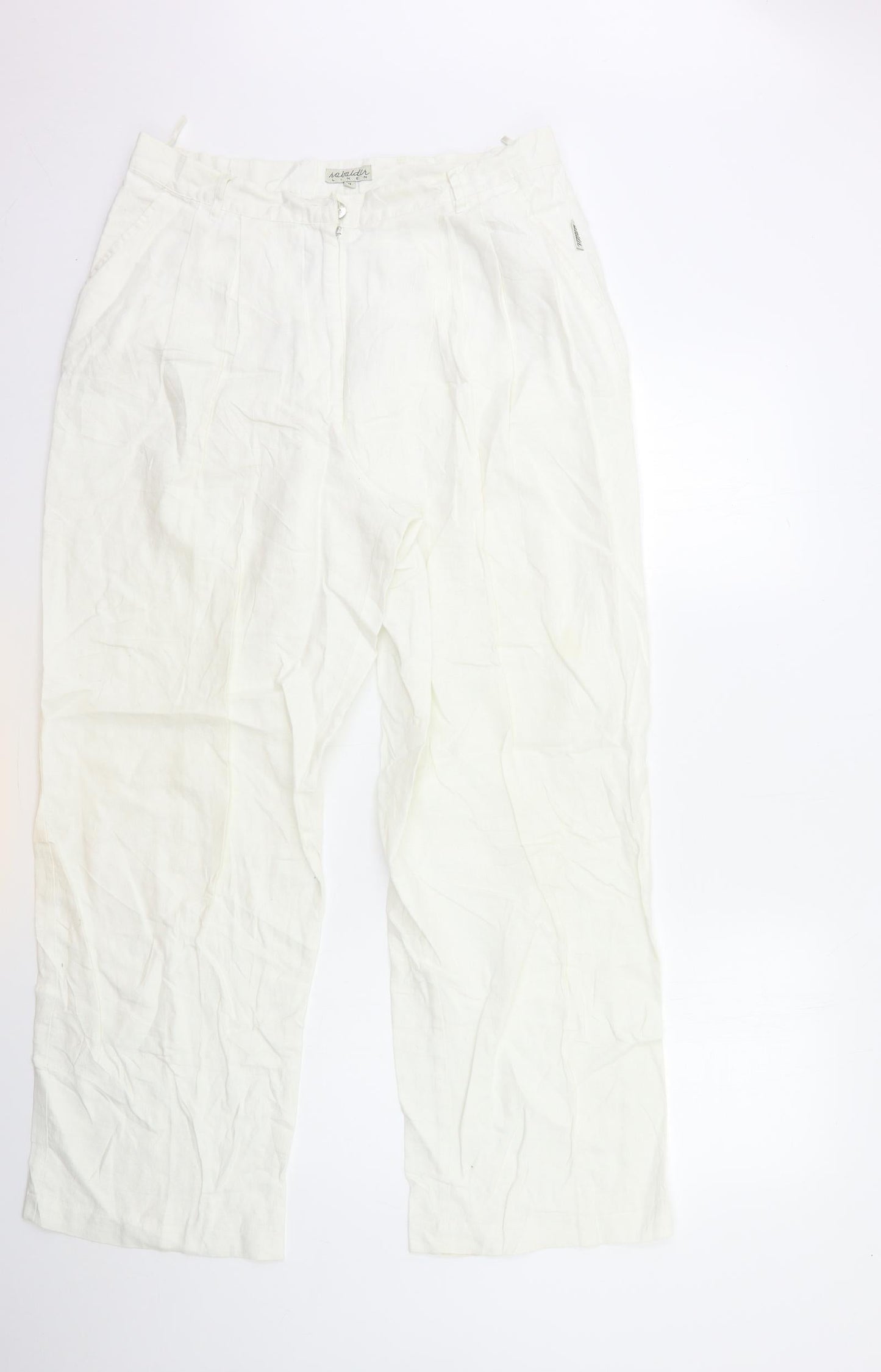 HABALDA Womens White   Trousers  Size XL L30 in