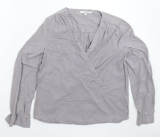 NEXT Womens Grey   Basic Blouse Size 10
