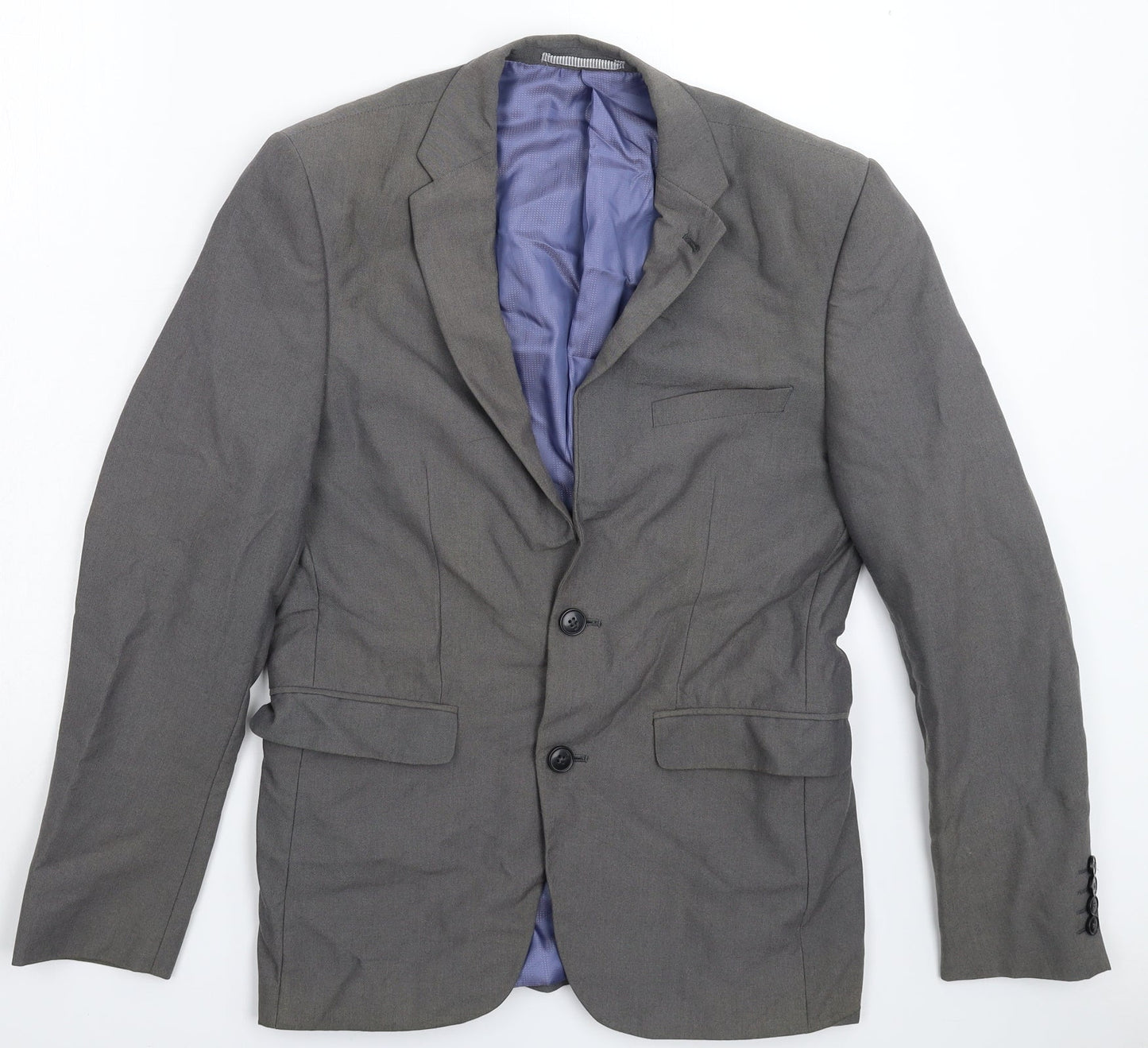 Burton Mens Grey   Jacket Suit Jacket Size 36