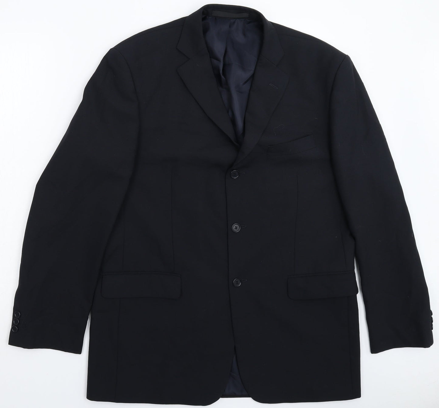 Marks and Spencer Mens Blue   Jacket Suit Jacket Size 42