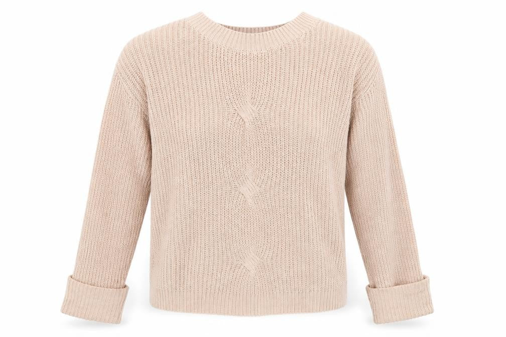 SheIn Womens Beige   Pullover Jumper Size L