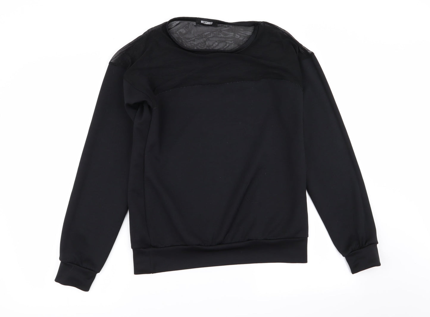 Missguided Womens Black   Pullover Jumper Size 10