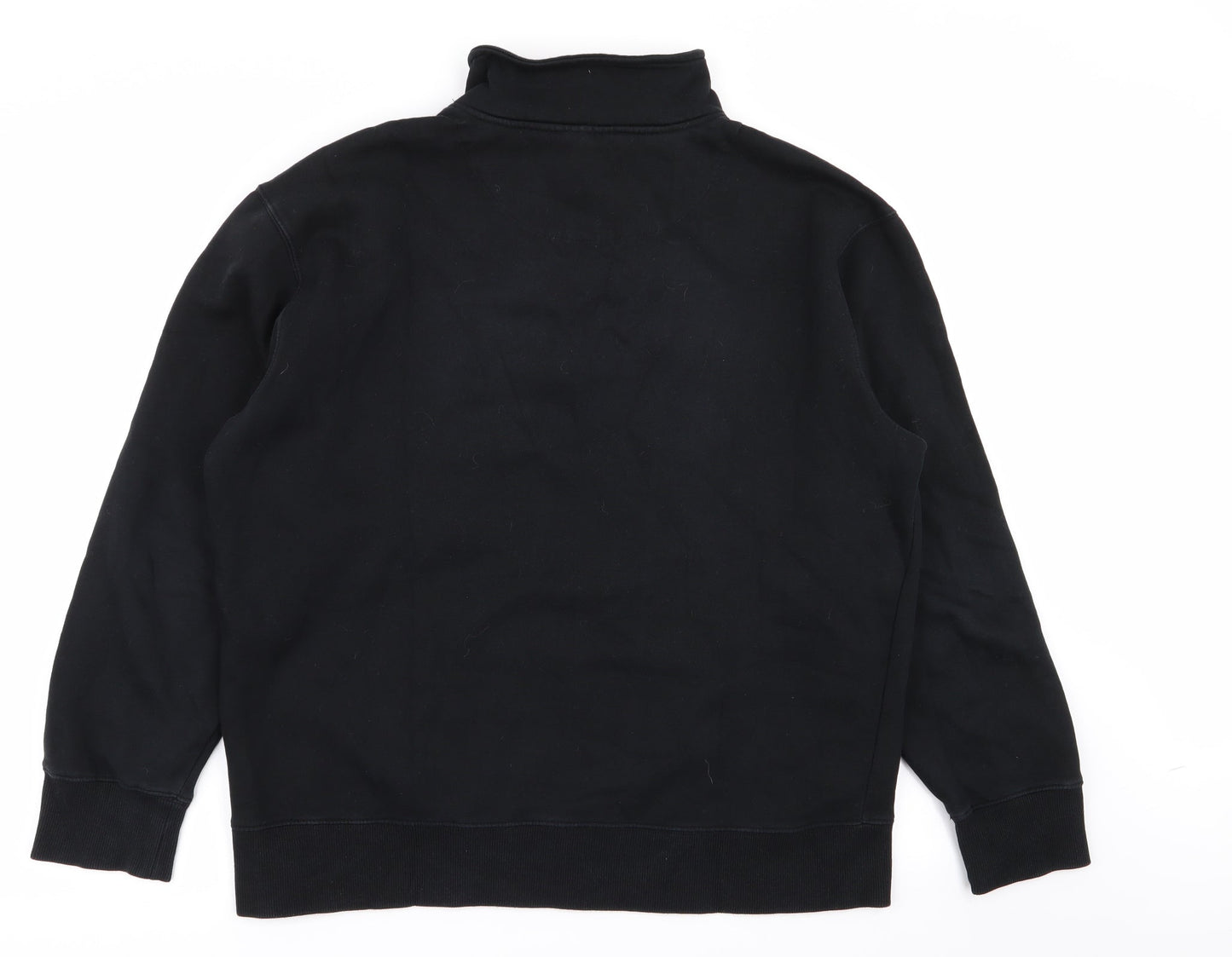 Atlantic Bay Mens Black   Pullover Jumper Size L