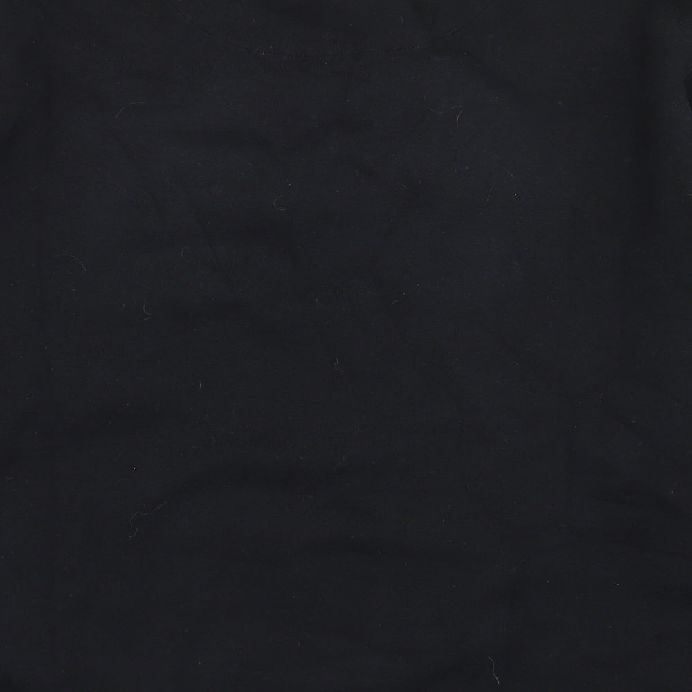 Atlantic Bay Mens Black   Pullover Jumper Size L