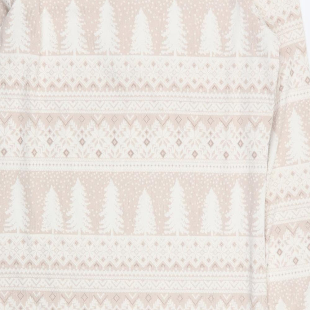 Primark Womens Beige Geometric  Top Dress Size S
