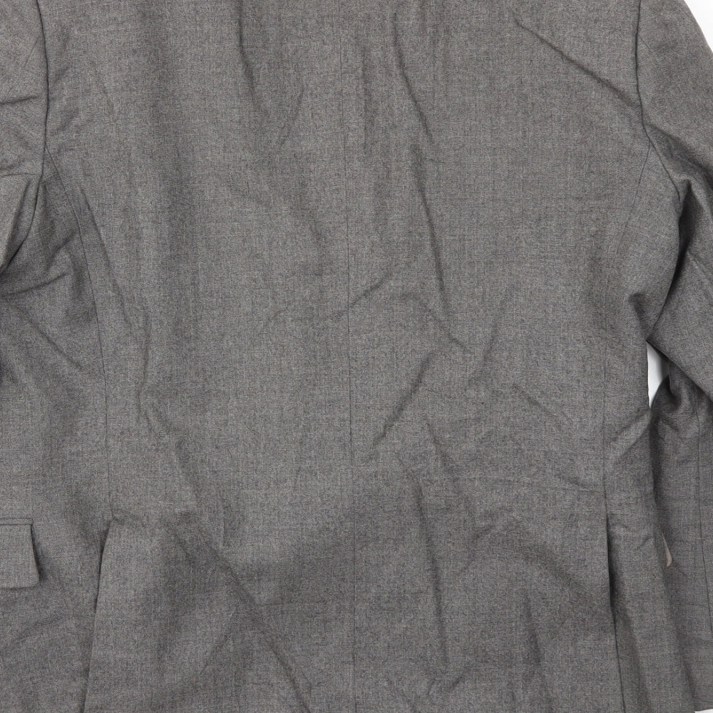St Michaels Mens Grey   Jacket Blazer Size 38