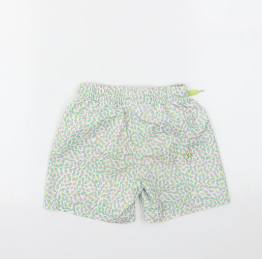 WLML Boys Multicoloured Animal Print  Sweat Shorts Size 4-5 Years