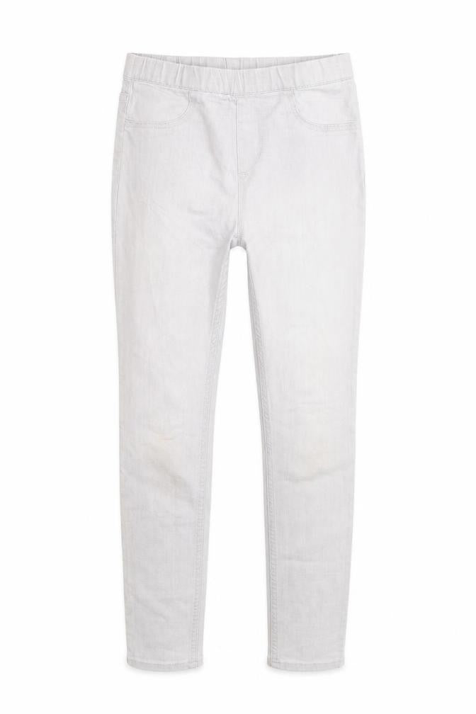 H&M Girls Grey  Denim Jegging Jeans Size 9-10 Years