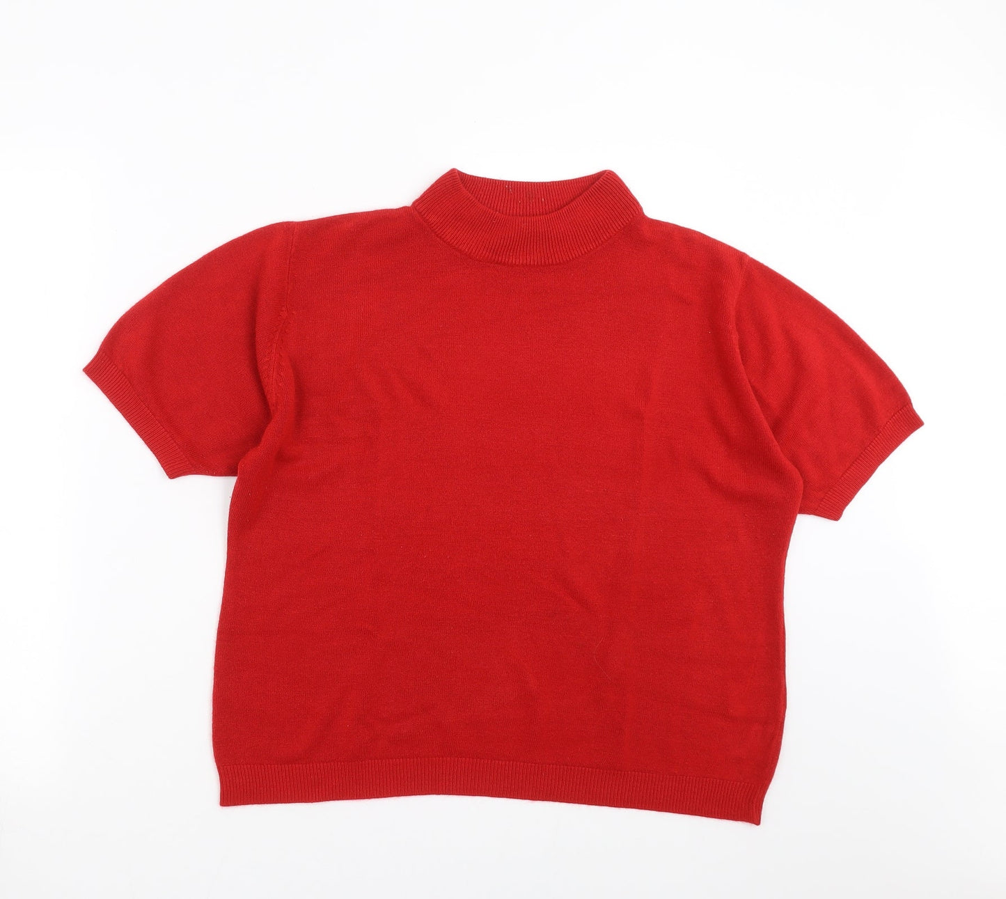 Berketex Womens Red  Knit Pullover Jumper Size 20