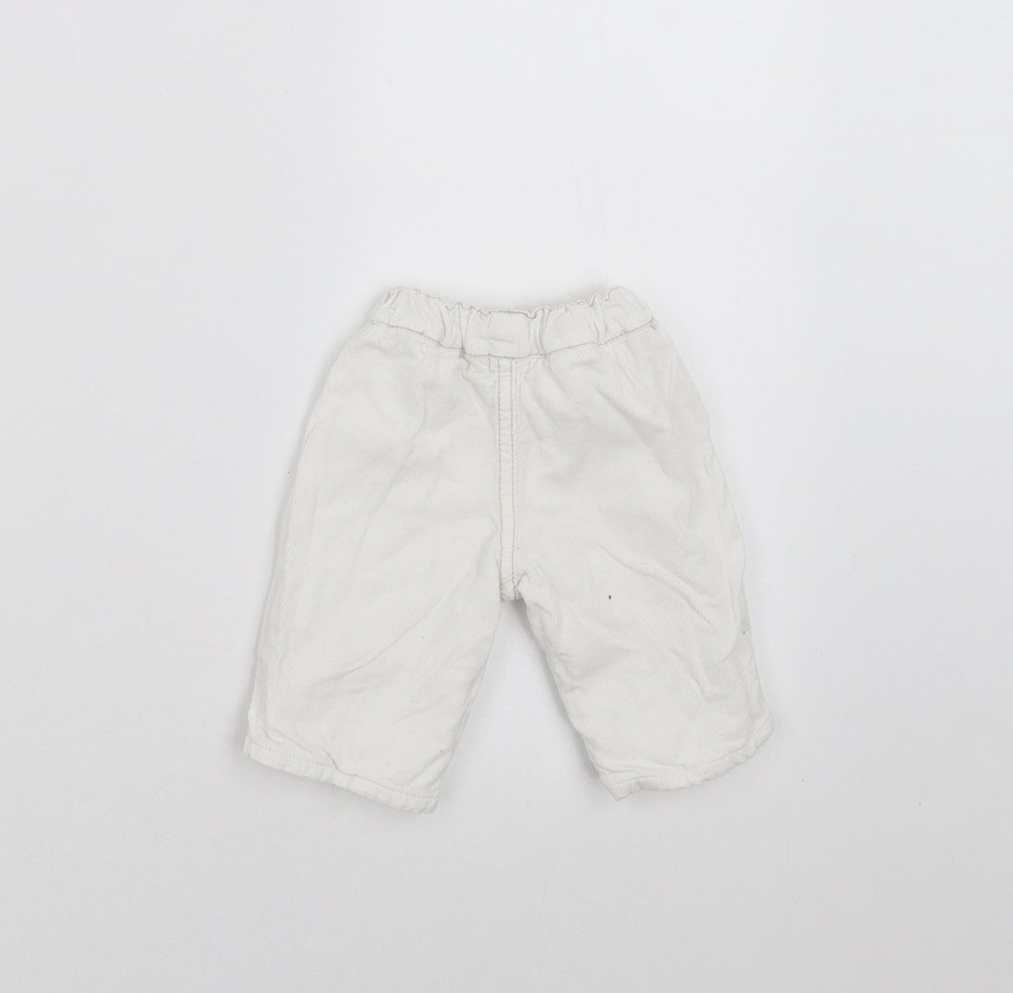 BHS Girls White    Trousers Size Newborn  - Embroidered detail