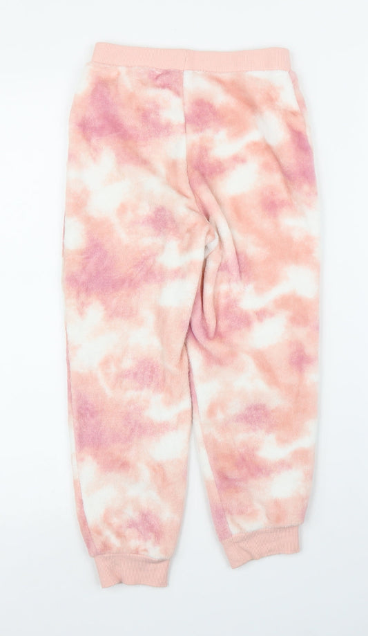 NEXT Girls Pink Camouflage  Capri Pyjama Pants Size 7 Years