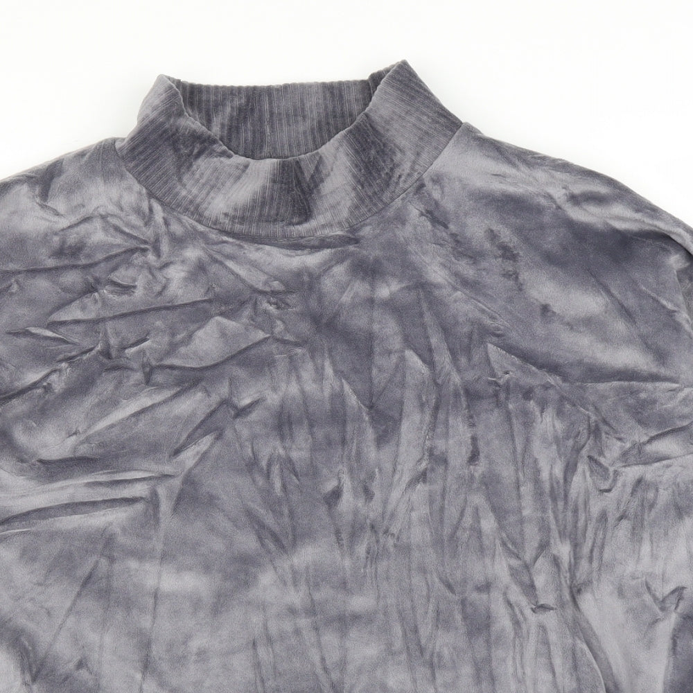 M&S Womens Grey   Pullover Jumper Size 12  - PJ top