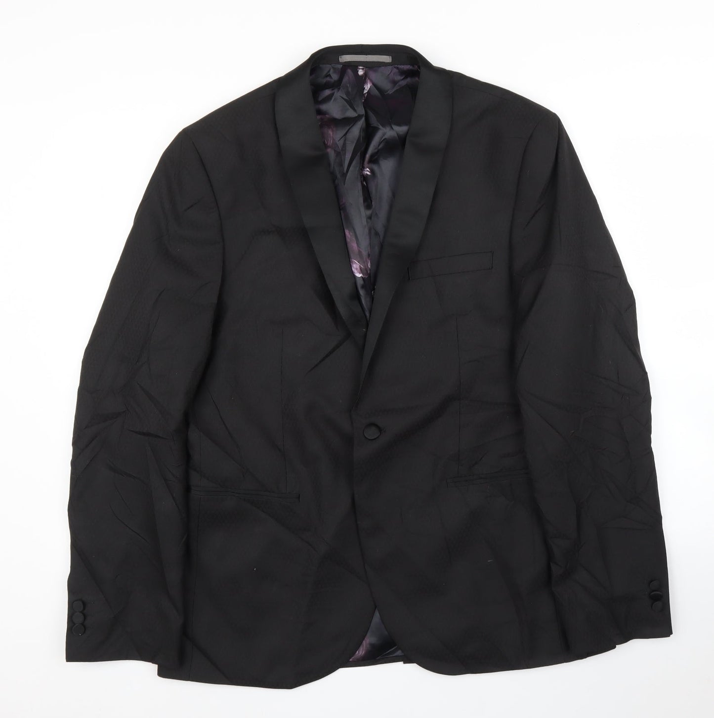 NEXT Mens Black   Jacket Suit Jacket Size 42