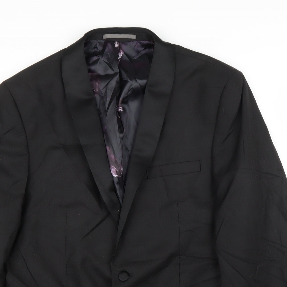 NEXT Mens Black   Jacket Suit Jacket Size 42